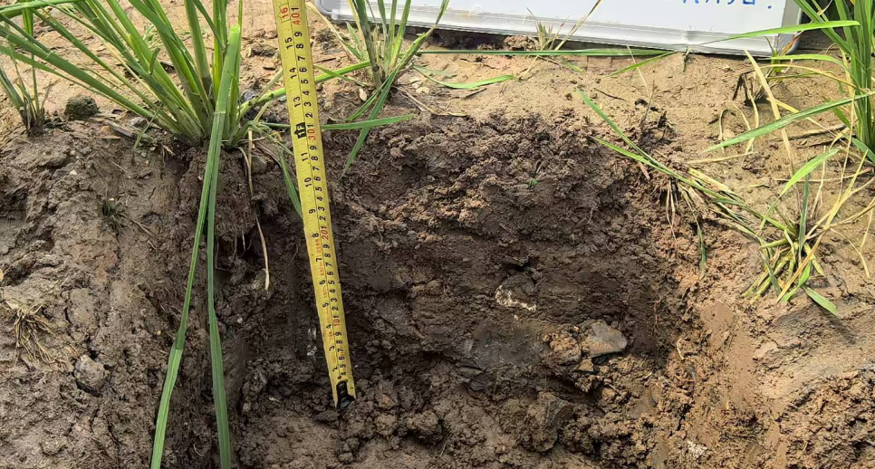 开启农业出产切合性评价，我司首家进行耕地质量验收“侵入体”检测