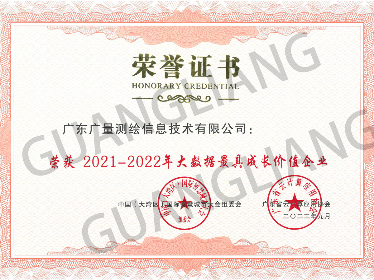 2021-2022大数据最具成长价值企业